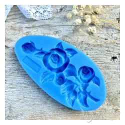 FOREMKA SILIKONOWA RÓŻA Z KOLCAMI 13x6,8cm