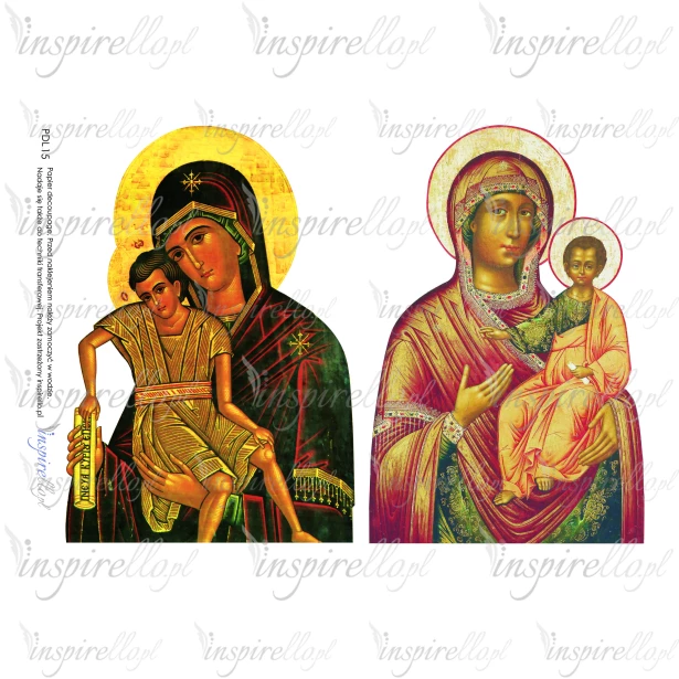 Elektroniczny papier decoupage: ikony