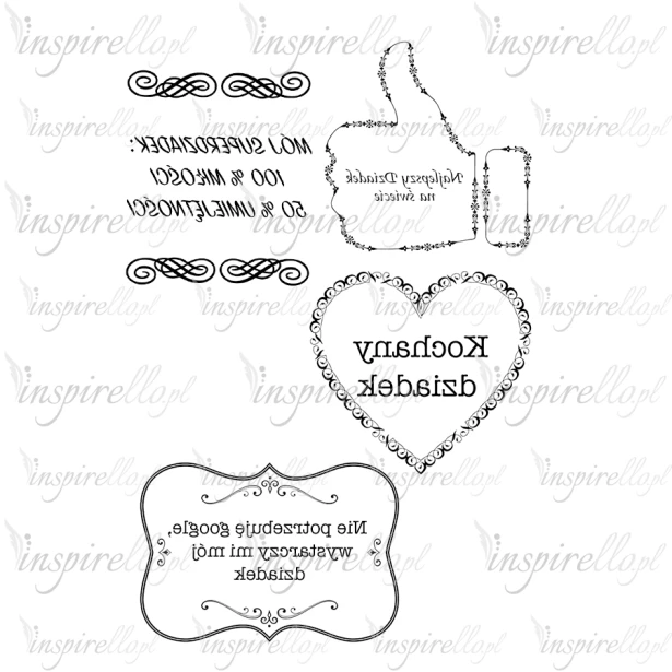 Życzenia na Dzień Dziadka - ODBICIE LUSTRZANE - produkt elektroniczny